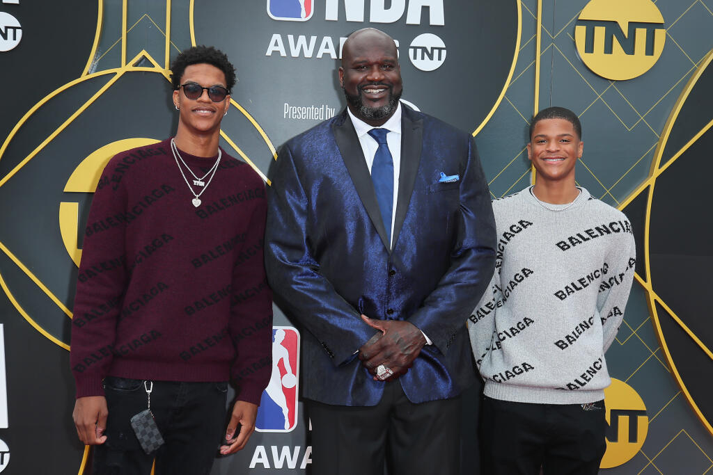 Shaquille O'Neal s deťmi.