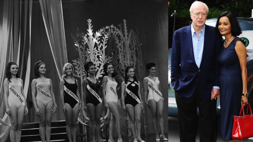 Počas Miss World 1967 sa stretla na jednom pódiu Alžbeta Štrkulová a Shakira Caine.