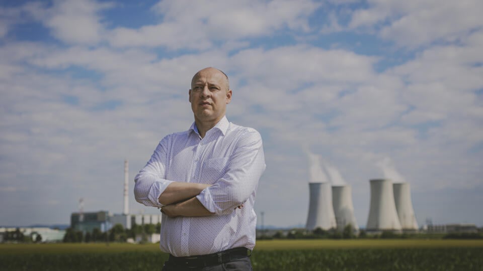 Na snímke generálny riaditeľ Jadrovej energetickej spoločnosti Slovenska Roman Sporina.