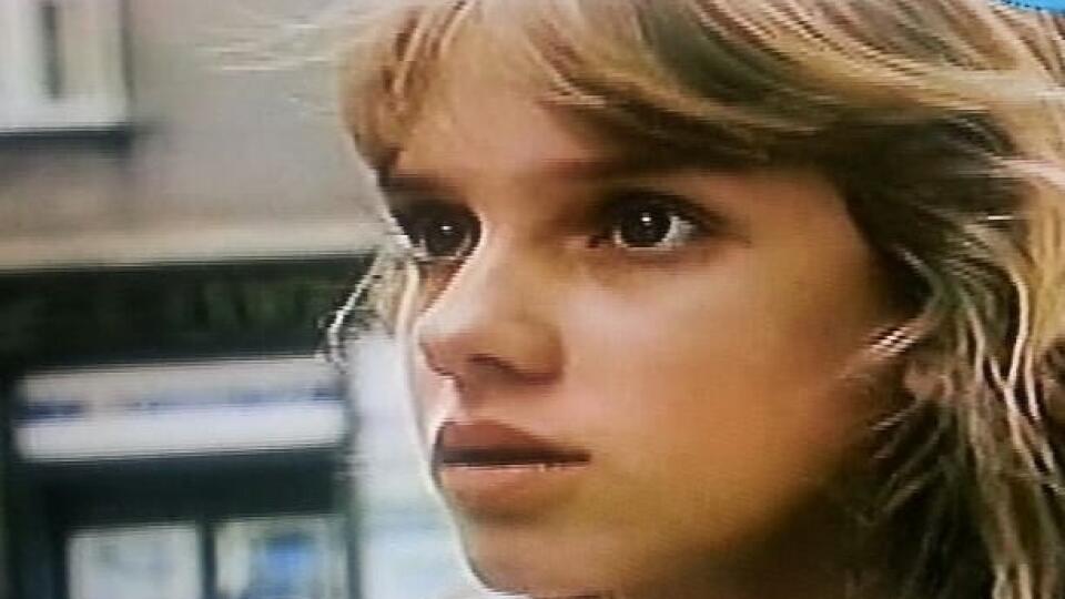 Monika Hilmerová ako 14-ročná.