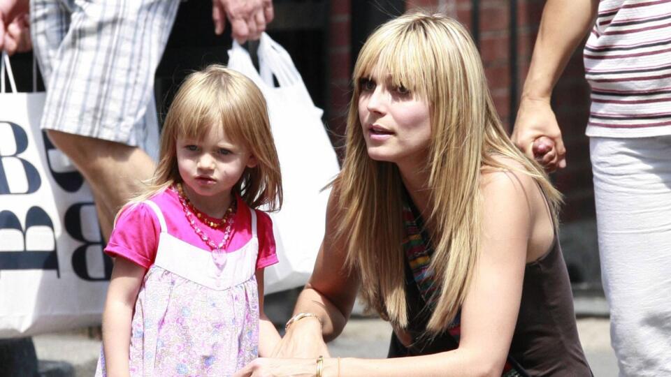 Heidi Klum and Family Sighting in SOHO - June 16, 2007