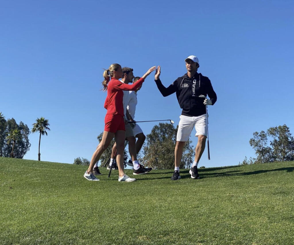 Daniela Hantuchová si na MDŽ zahrala obľúbený golf.