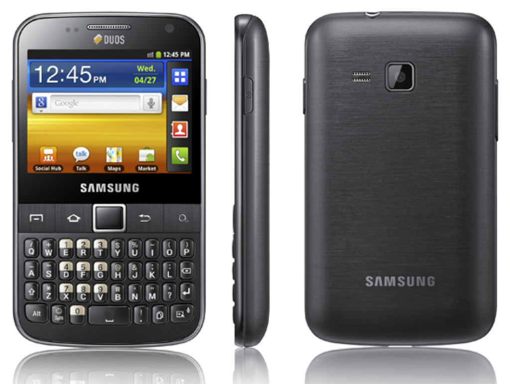 Galaxy Y Duos: Dve simky v jednom Androide