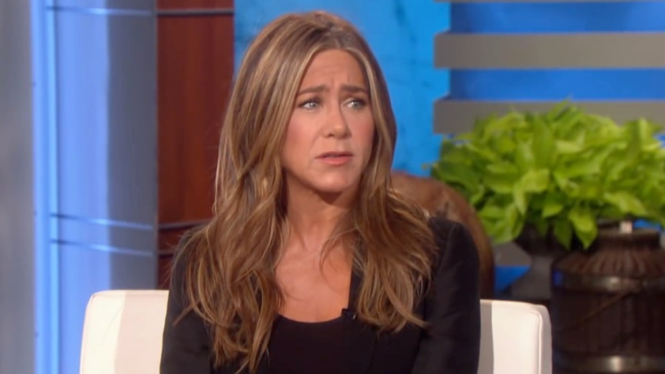 Jennifer Aniston ako hosť v talk show hviezdnej Ellen DeGeneres