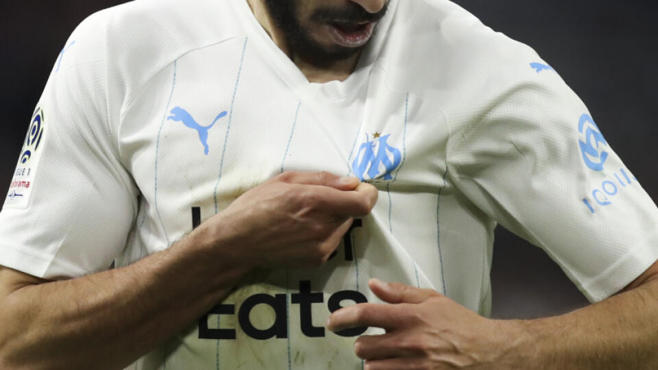 JB 33 Marseille - Hráč Marseille Morgan Sanson oslavuje úvodný gól do bránky Amiens vo futbalovom zápase francúzskej ligy League One Olympique Marseille - FC Amiens v Marseille 6. marca 2020. FOTO TASR/AP
Marseille's Morgan Sanson celebrates after scoring the opening goal during the French League One soccer match between Marseille and Amiens at the Velodrome stadium in Marseille, southern France, Friday, March 6, 2020. (AP Photo/Daniel Cole)