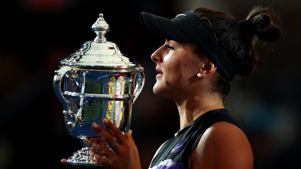 Bianca Andrescuová sa stala víťazkou ženskej dvojhry na US Open a získala prvý grandslamový titul v kariére.