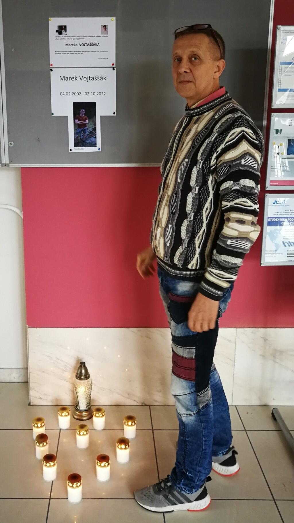 Pietne miesto. Spomienka na Mareka Vojtaššáka.