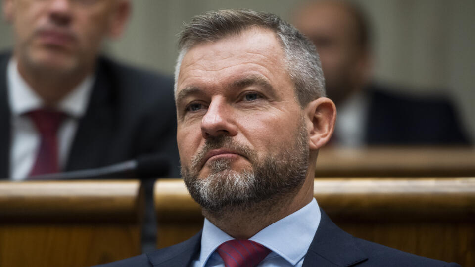 Na snímke poslanec NRSR Peter Pellegrini (nezaradený) počas rokovania 72. schôdze NR SR v Bratislave 20. septembra 2022. FOTO TASR - Jaroslav Novák