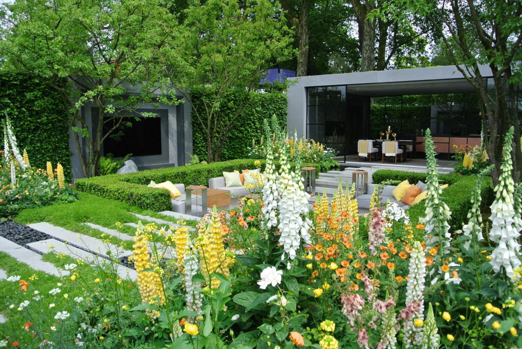 Záhrada LG Eco-City Garden bola verejnosti predstavená na anglickej svetoznámej záhradnej výstave Chelsea Flower Show v roku 2018.