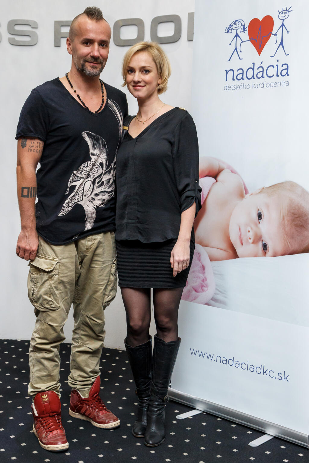 Manželia Jaro Bekr a Monika Hilmerová.