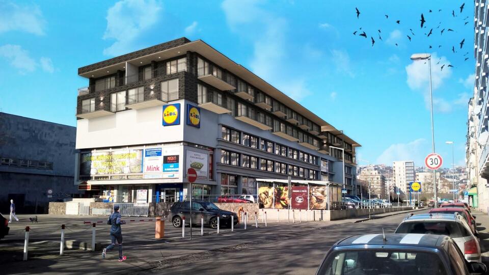 Časť Istropolisu, bývalý Dom techniky, dostane bytovú nadstavbu - Objekt vlastní Tatra Real, na zvyšný komplex chcú YIT a Immocap vyhlásiť architektonickú súťaž