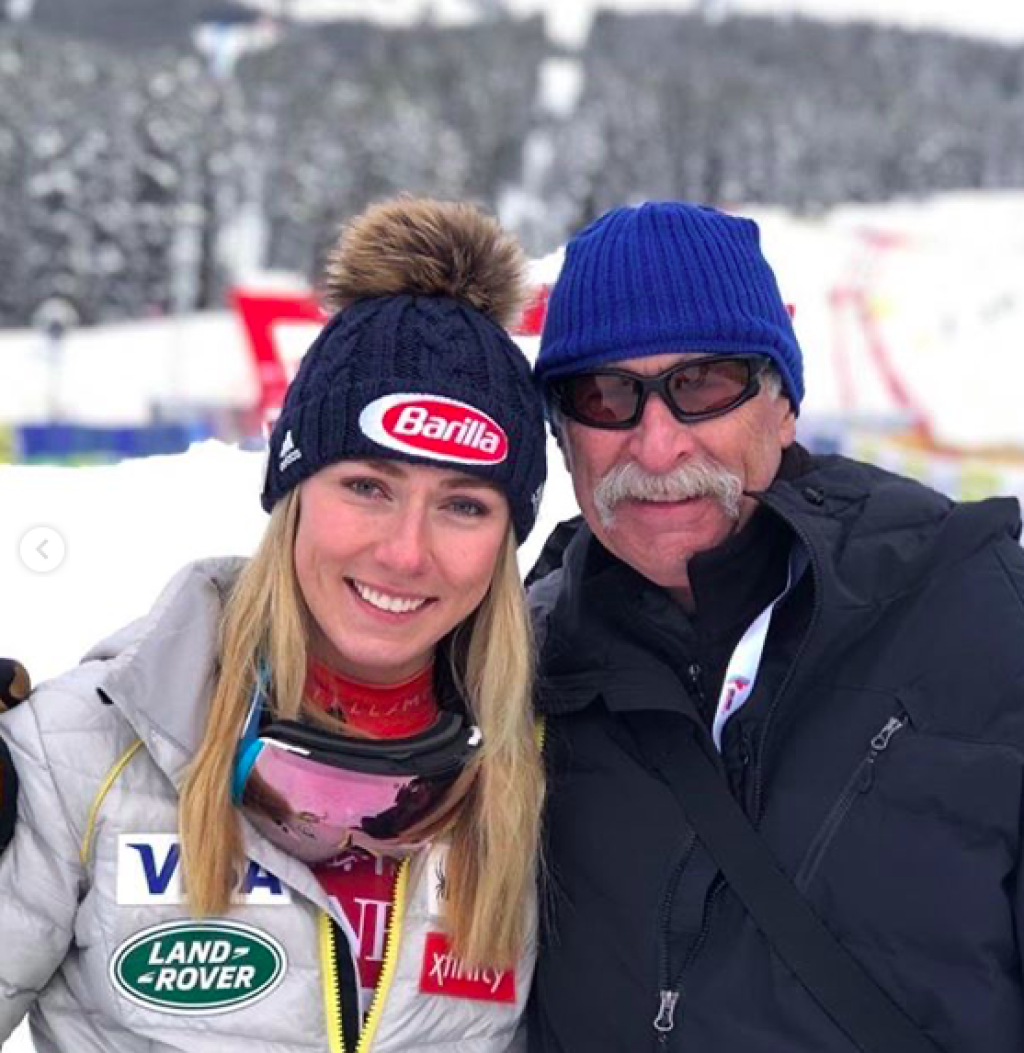 Jeff Shiffrin podporoval Mikaelu v jej kariére.