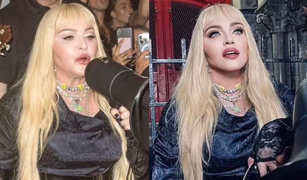 Madonna v skutočnosti verzus na Instagrame.