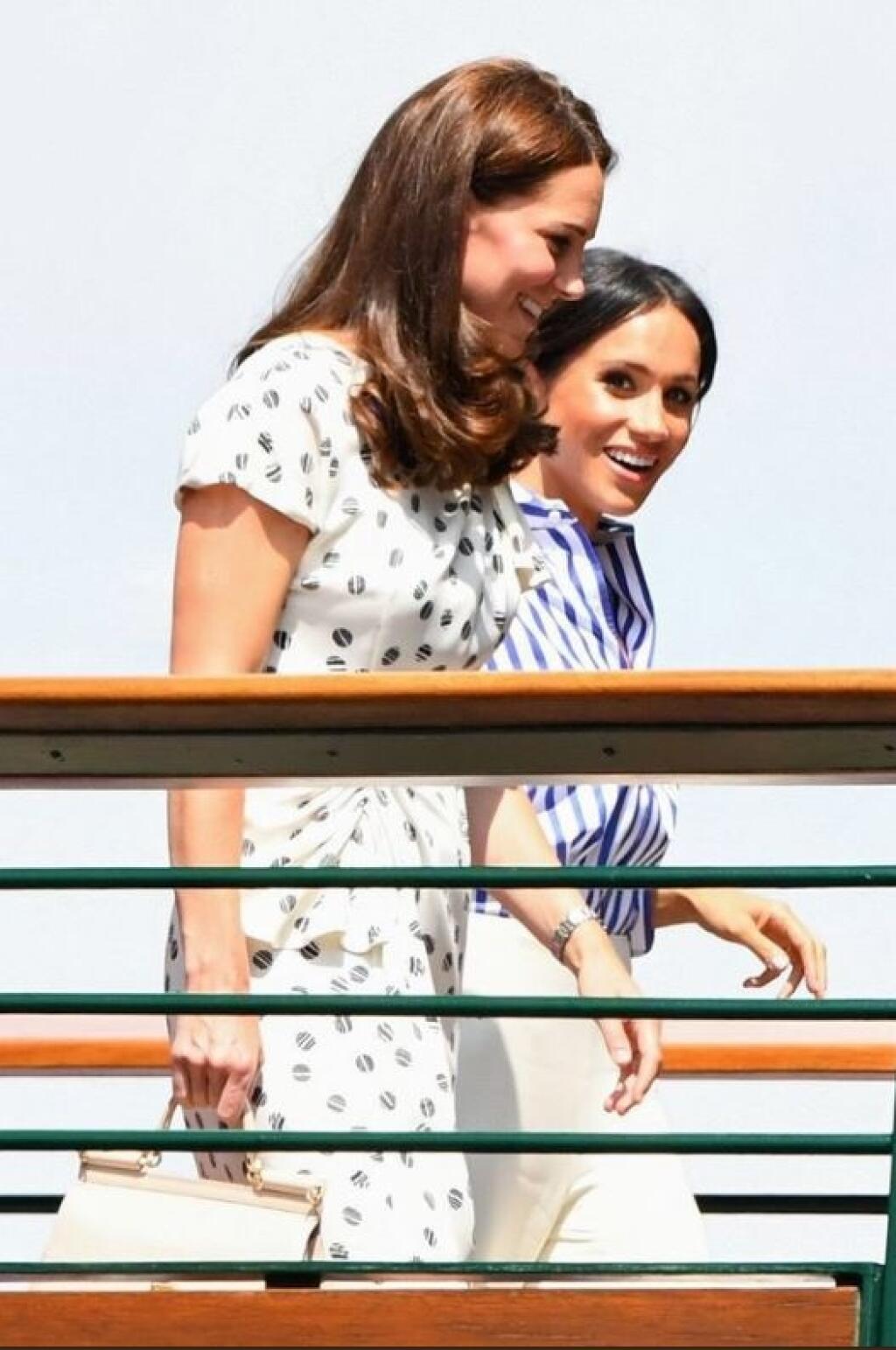 Vojvodkyne Kate Middleton (36) a Meghan Markle (36) si spoločný deň náramne užili.