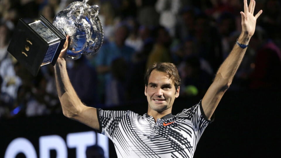 Roger Federer vyhral Australian Open po päťsetovej dráme.