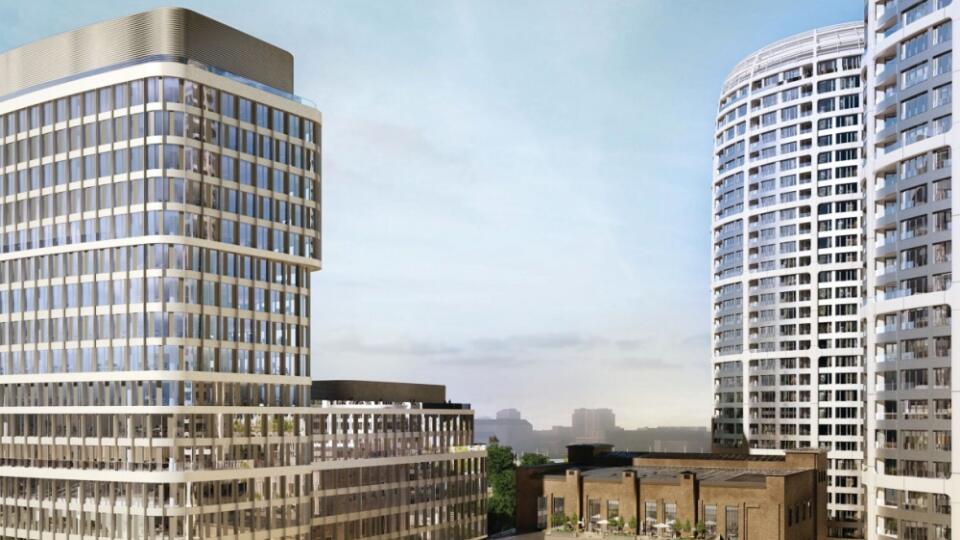 Jurkovičova tepláreň v rámci projektu Sky Park (vizualizácie)