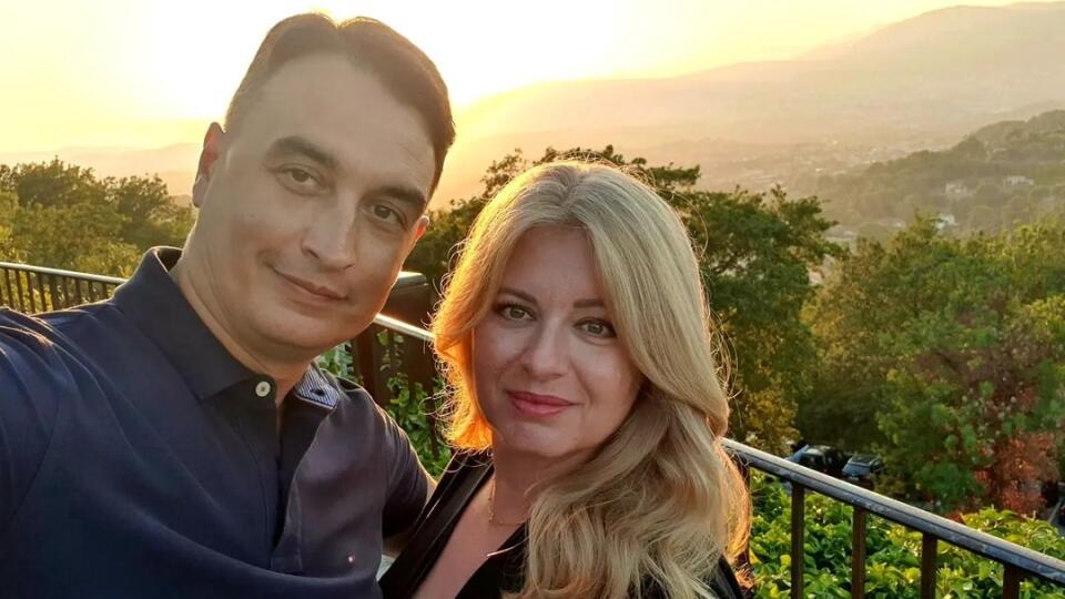 Zuzana Čaputová a Juraj Rizman