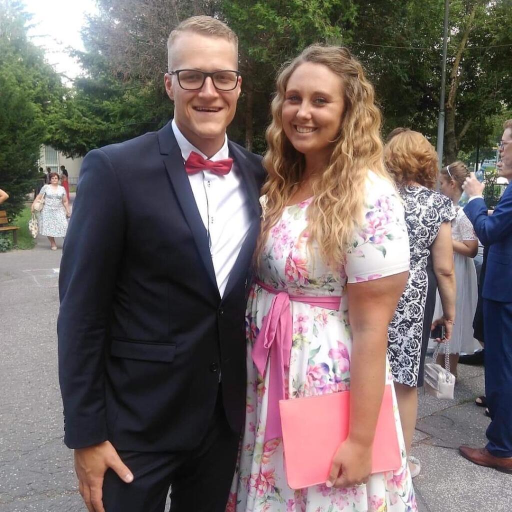 Marek Korbel a priateľka Lenka