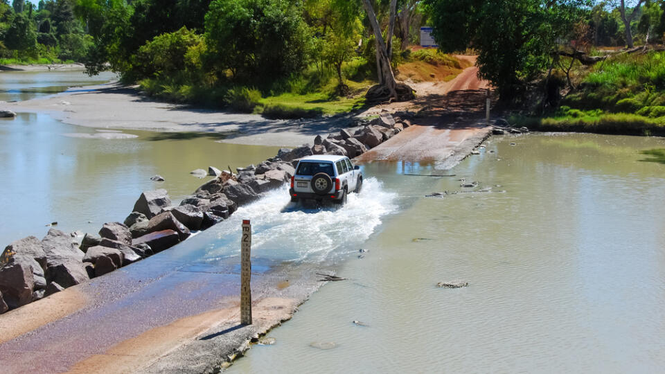 Kakadu,,Nt,,Australia-august,2020;,View,Of,A,Four,Wheel,Drive