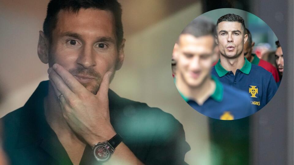 Messi a Ronaldo