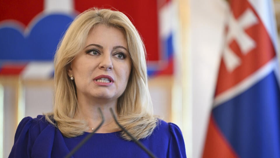 Na snímke prezidentka SR Zuzana Čaputová počas vyhlásenia k výsledkom volieb do NR SR v Prezidentskom paláci 2. októbra 2023 v Bratislave. Prezidentka SR Zuzana Čaputová dnes poverí predsedu Smeru-SD Roberta Fica zostavením novej vlády. FOTO TASR - Jaroslav Novák
