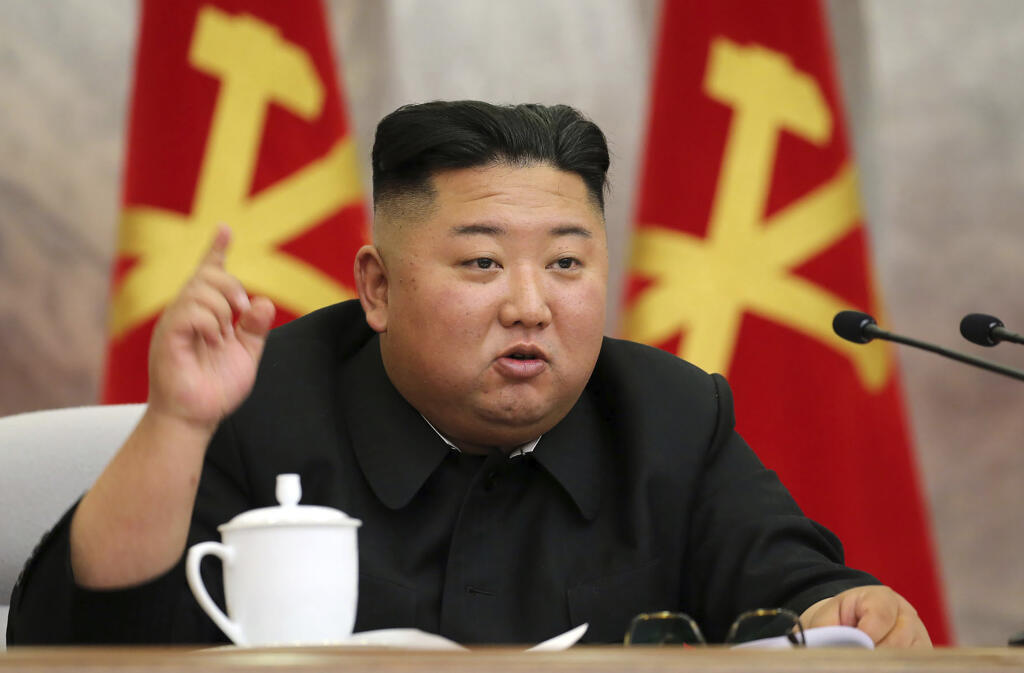 Na snímke je Kim Čong-un.