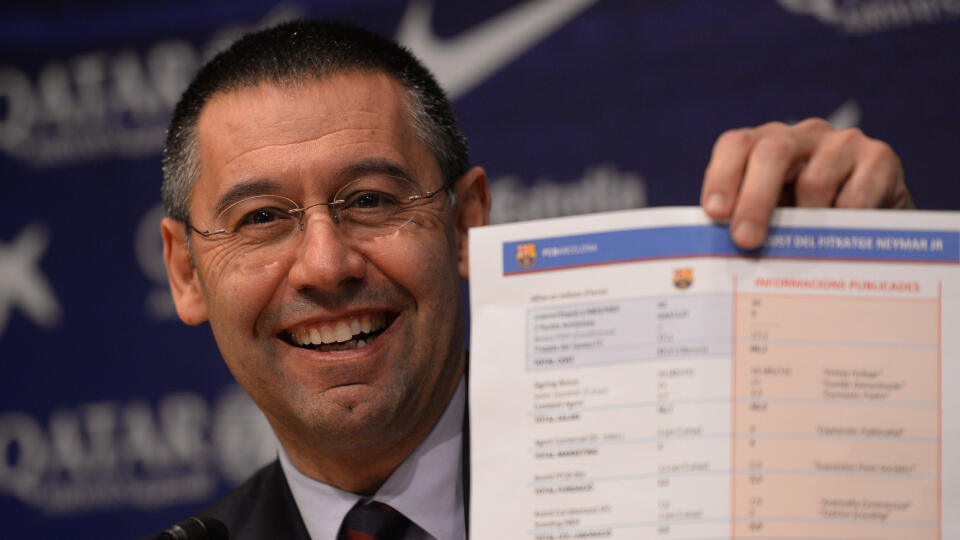 Prezident Barcelony Josep Maria Bartomeu.