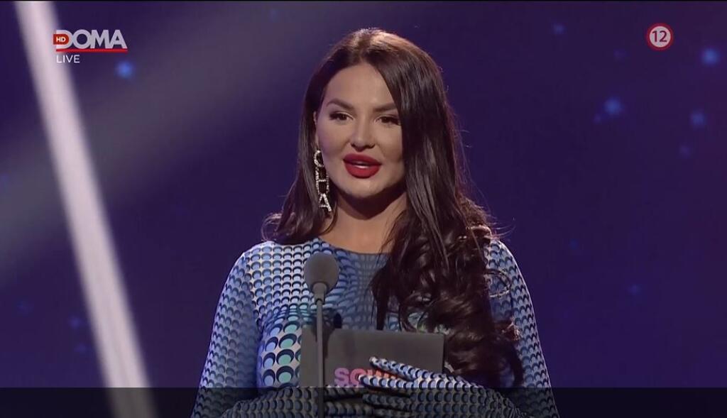 Zuzana Plačková na Social Awards Slovakia 2021.
