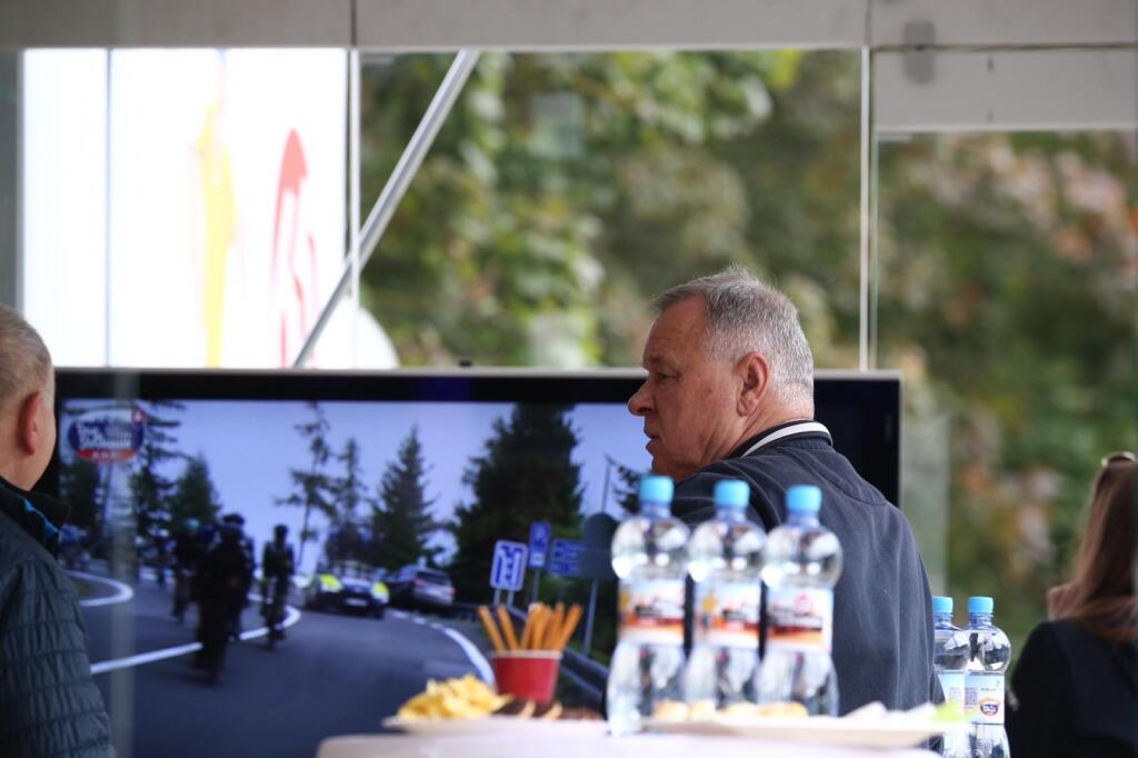 Na päťdňových pretekoch tradične nechýbal otec Saganovcov Ľubomír.