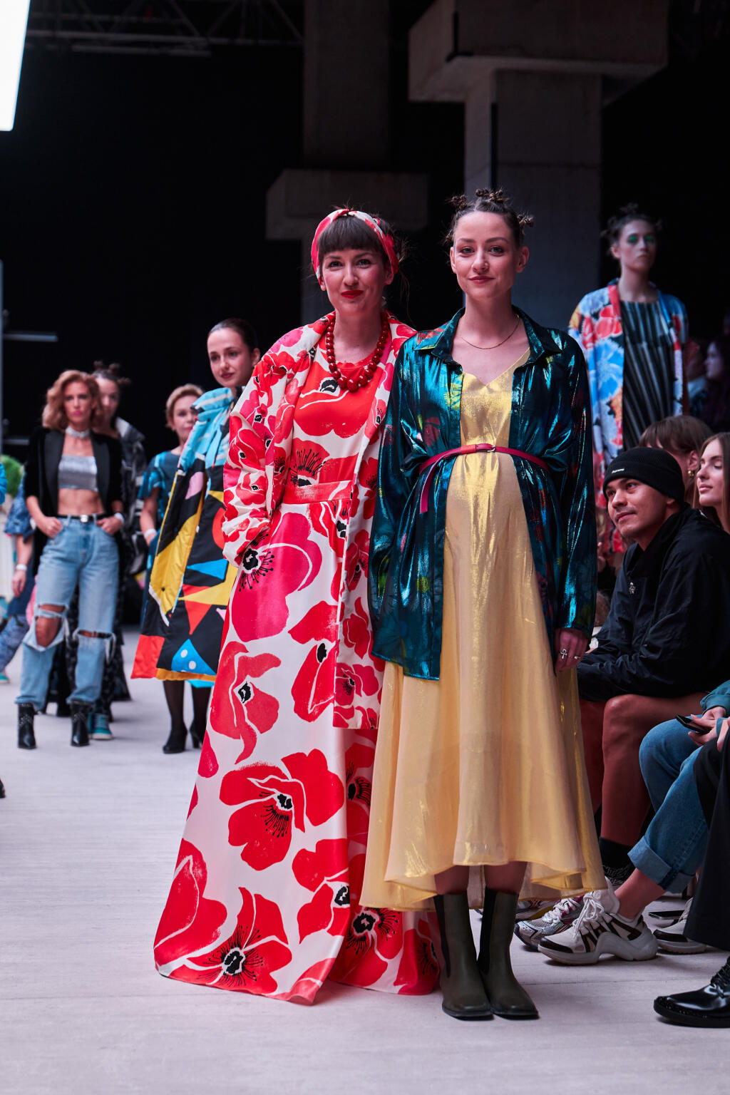 Tamara a Babsy Heribanové v modeloch Lenky Sršňovej