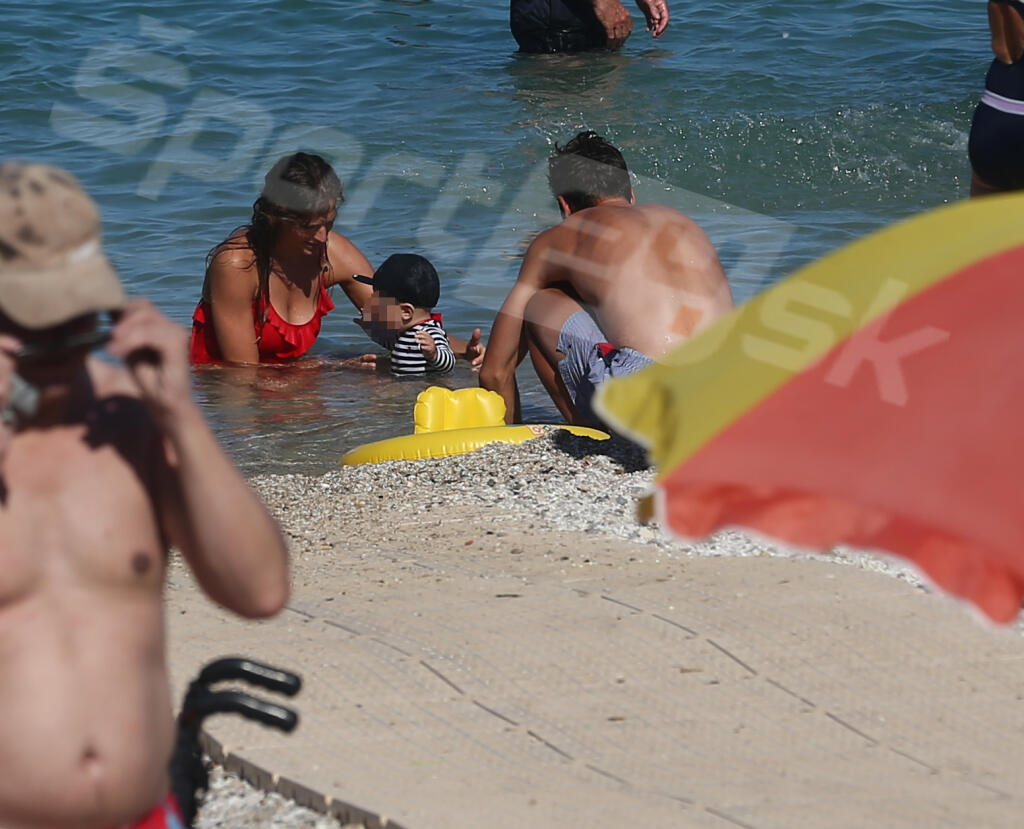 Saganovci si pár týždňov po oznámení rozchodu užili spoločne strávené chvíle vo vode. Toto na rozchod nevyzerá.
