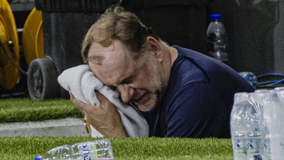 Vladimír Weiss počas odvety na Cypre nemal veľa dôvodov na úsmev.