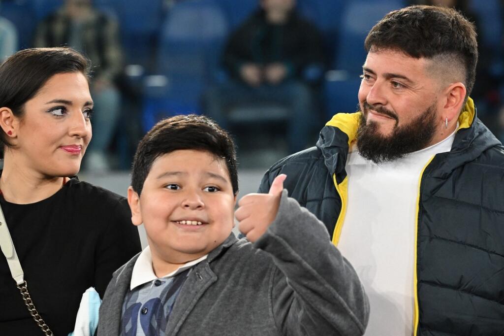 Synovia nebohého Diega Maradonu: 9-ročný Diego Fernando a 36-ročný Diego Armando junior.