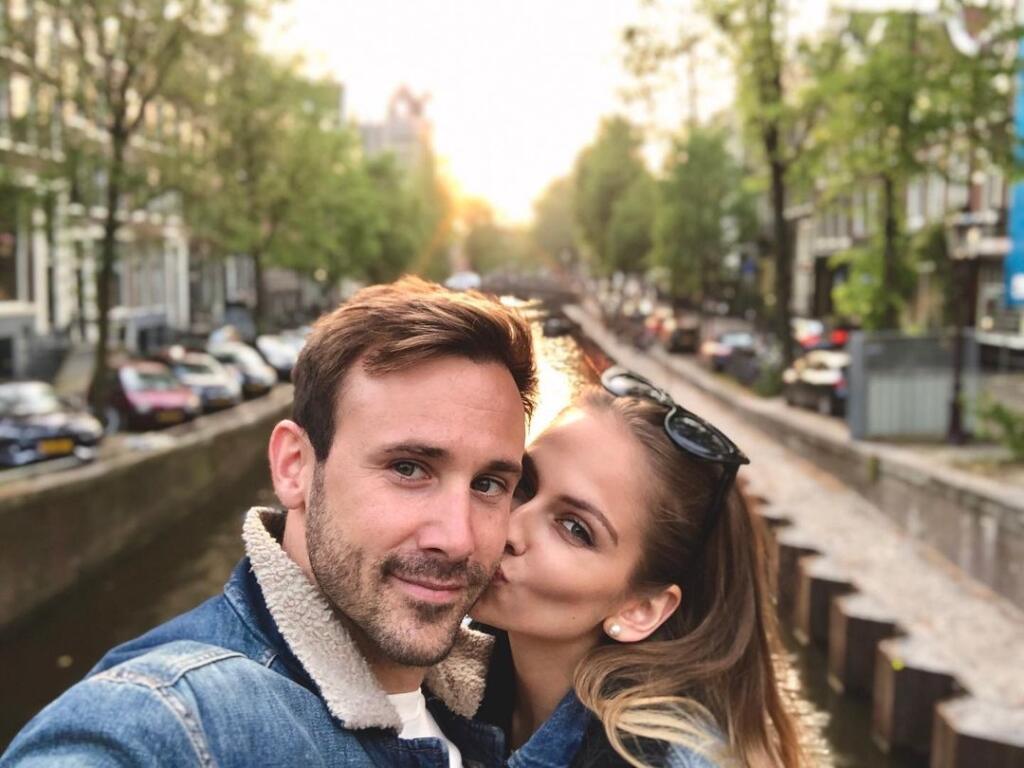 Marek Fašiang s priateľkou Terezou Bizíkovou
