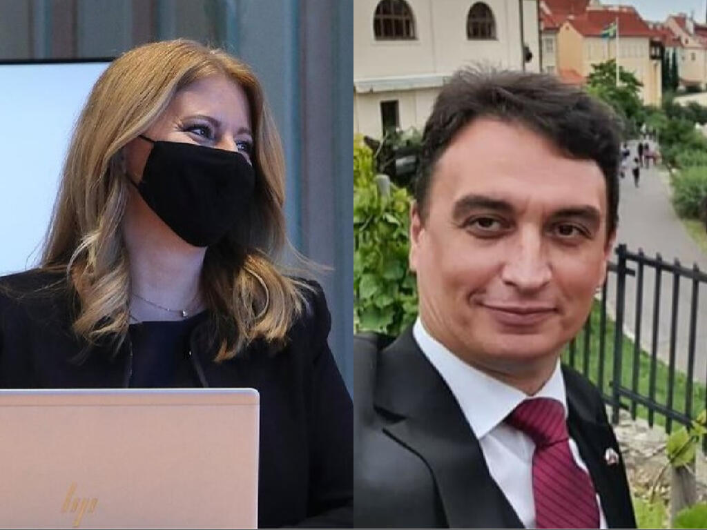 Zuzana Čaputová a Juraj Rizman.
