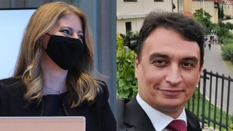 Zuzana Čaputová a Juraj Rizman.