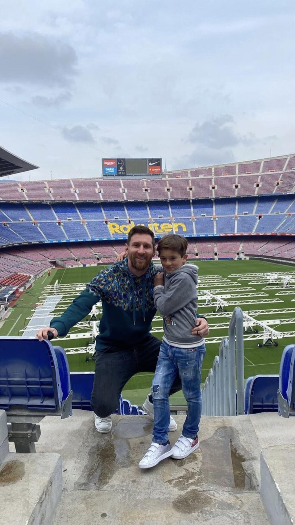 Lionel Messi so synom