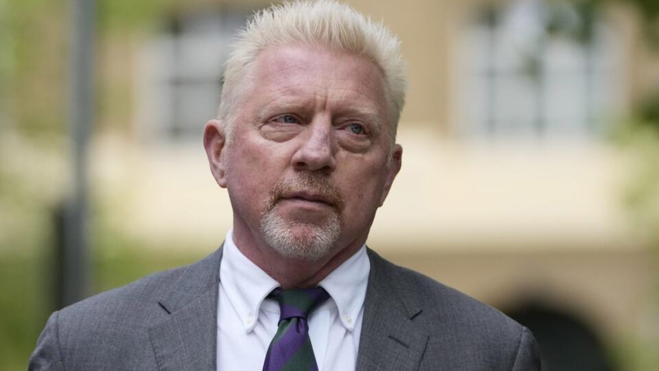 Boris Becker na fotke z apríla 2022