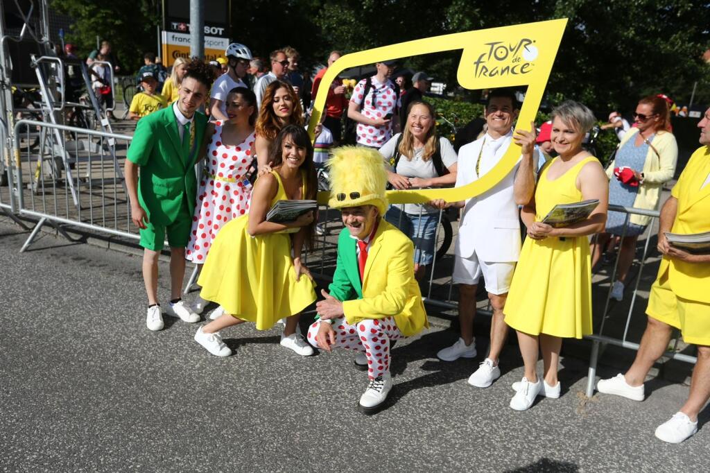 V Roskilde to pred 2. etapou Tour de France poriadne žilo.