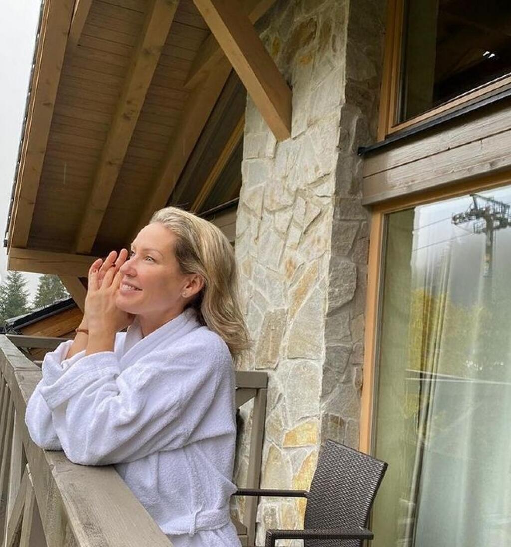 Erika Barkolová si užíva dovolenku. More a pláže vymenila za Nízke Tatry.