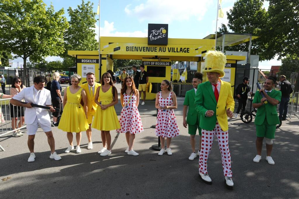 V Roskilde to pred 2. etapou Tour de France poriadne žilo.