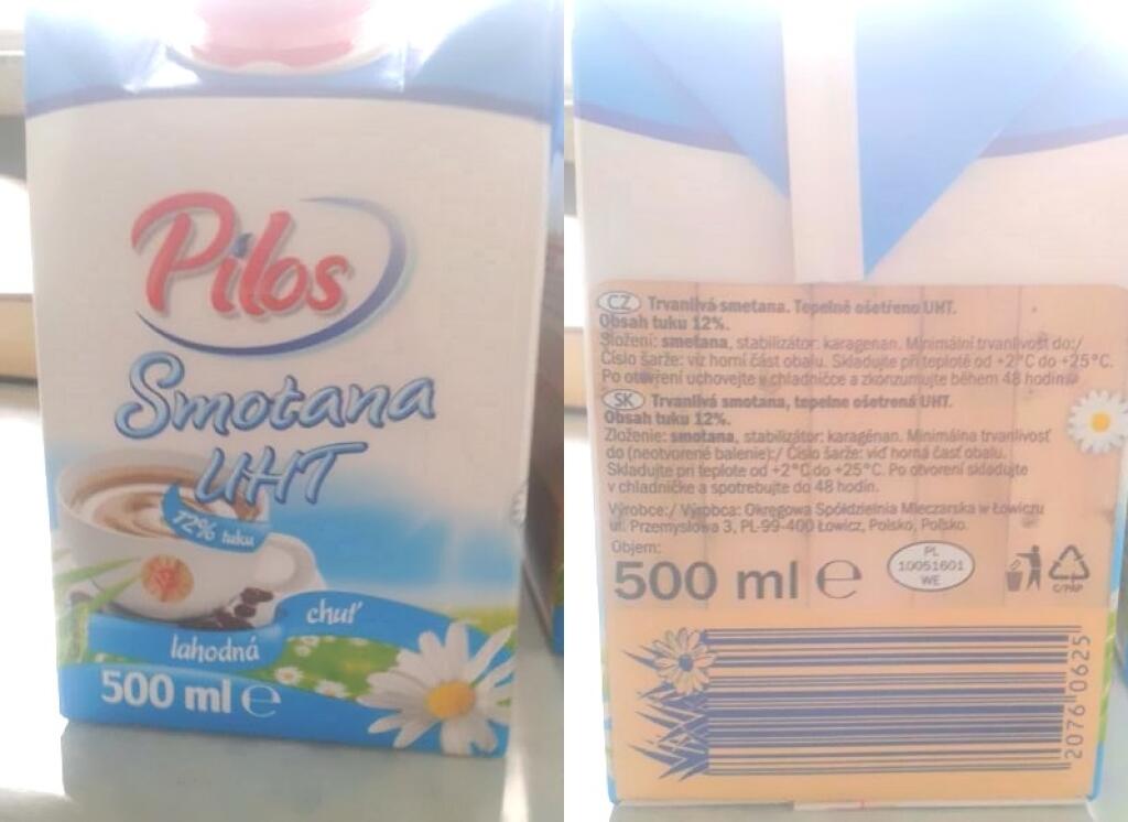 Lidl sťahuje z predaja smotanu, ktorá klame o obsahu tuku