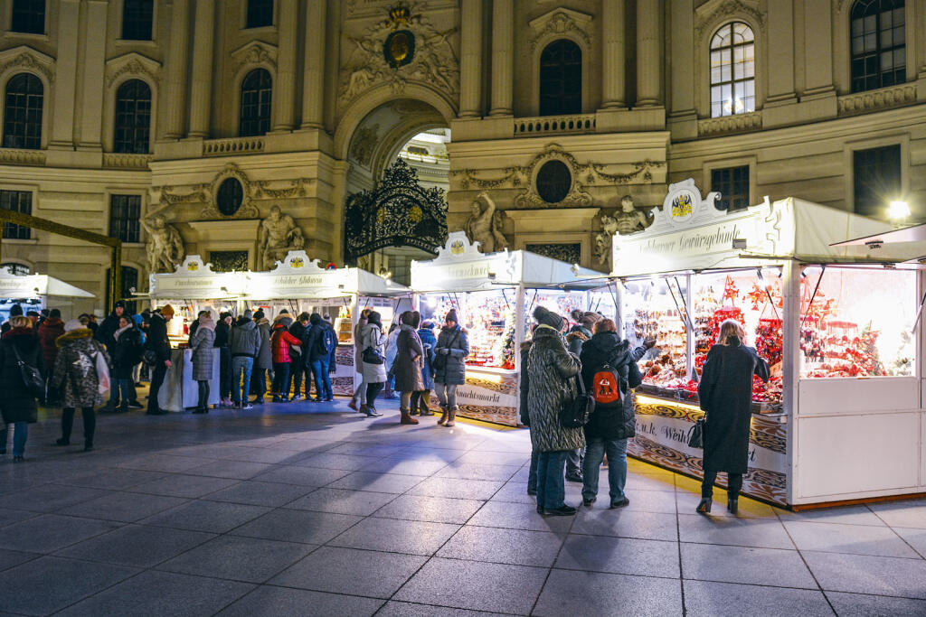 Vianočné trhy na Michaelerplatz