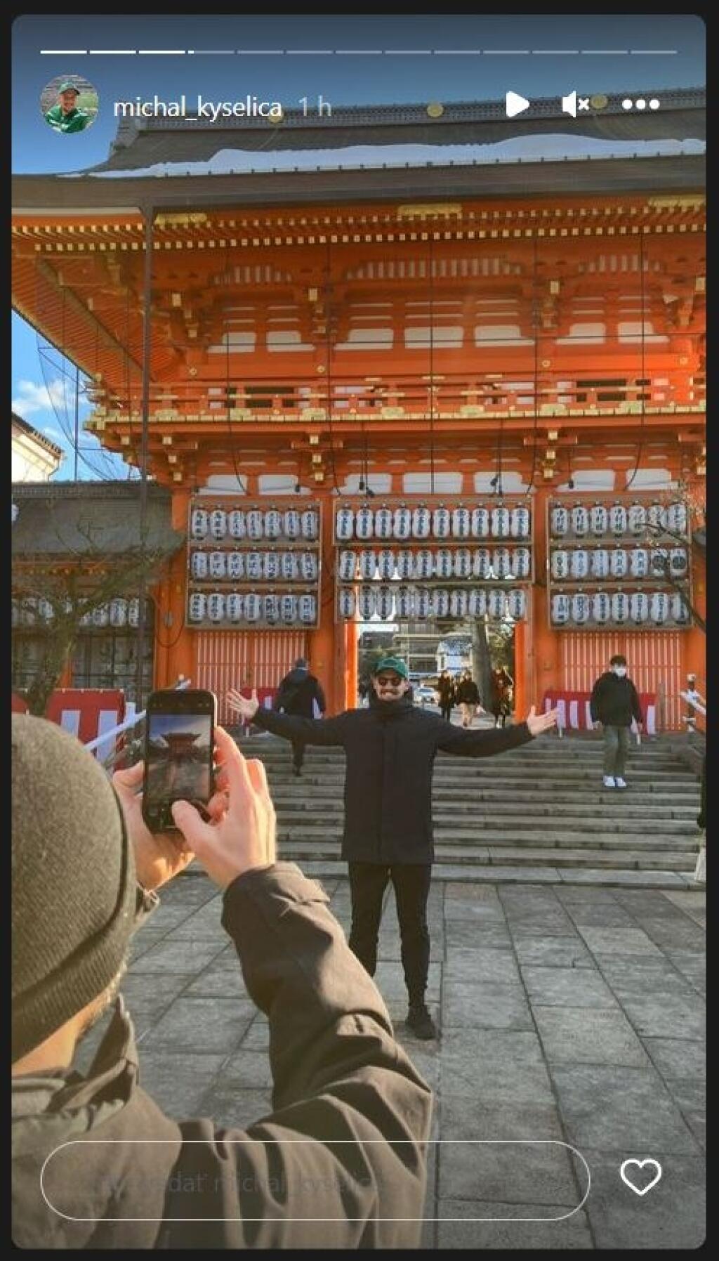 Vlhovej priateľ Michal stihol v Japonsku okrem práce spoznať aj tamojšiu kultúru a pamiatky.
