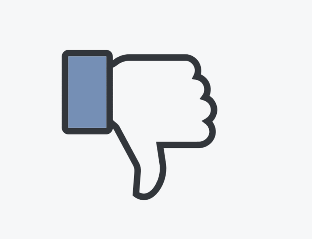 Facebook spúšťa „Nepáči sa mi to“. Zatiaľ len pre niektorých používateľov