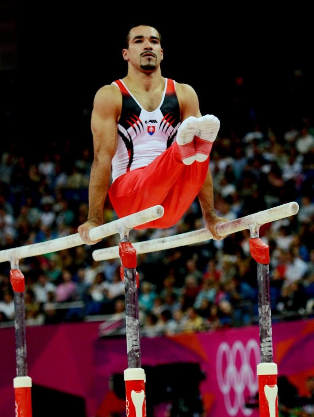 Slovenský športový gymnasta Samuel Piasecký.