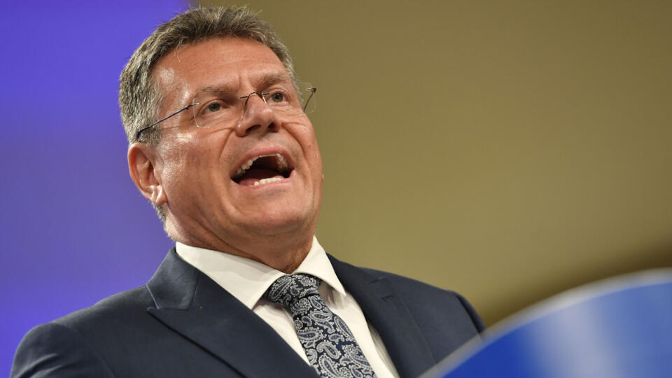 Podpredseda Európskej komisie Maroš Šefčovič.