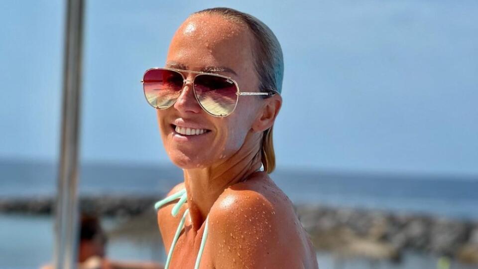Zuzana Belohorcová a jej sexi záber. Postavu má stále ako dvadsiatnička!