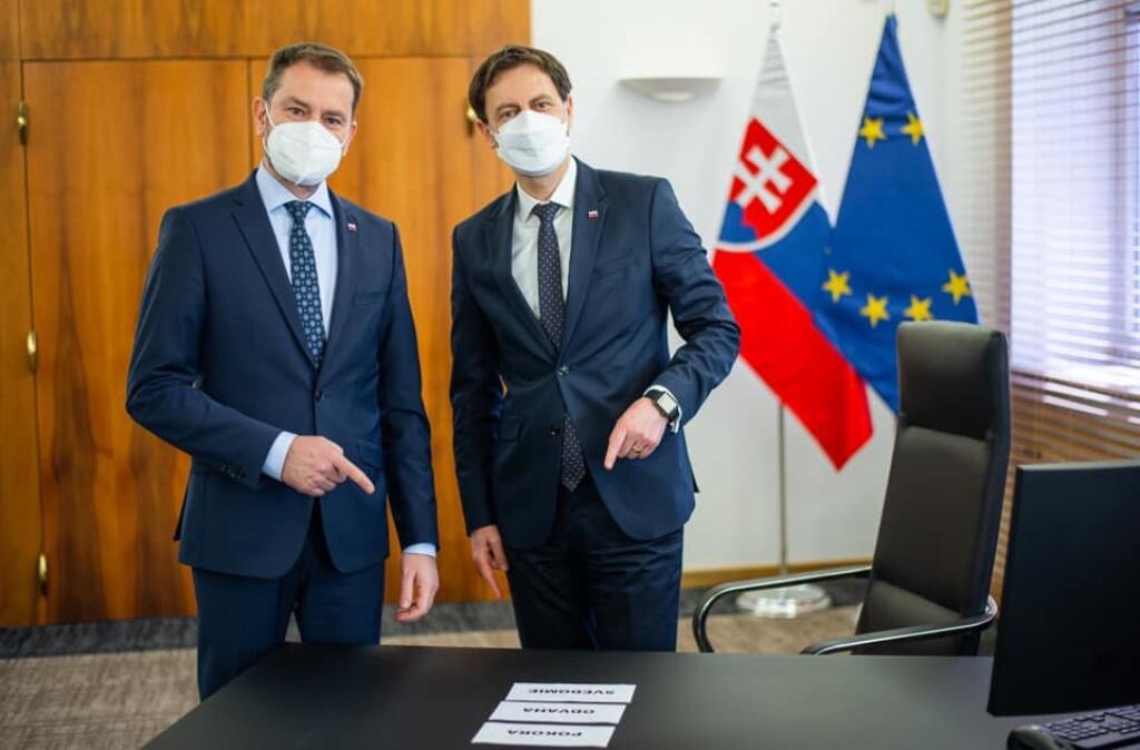 Matovič a nový premiér Heger