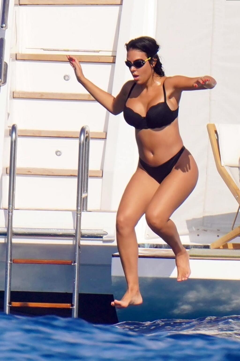 Cristiano Ronaldo a Georgina na jachte